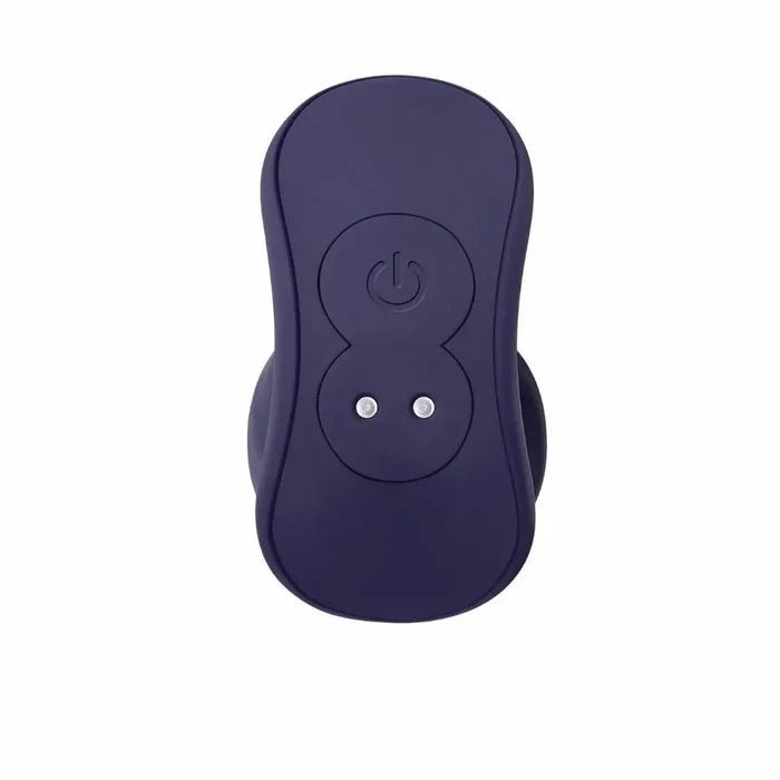 Zero Tolerance® Tolerance Wicked Twister Remote Vibrating Butt Plug Indigo