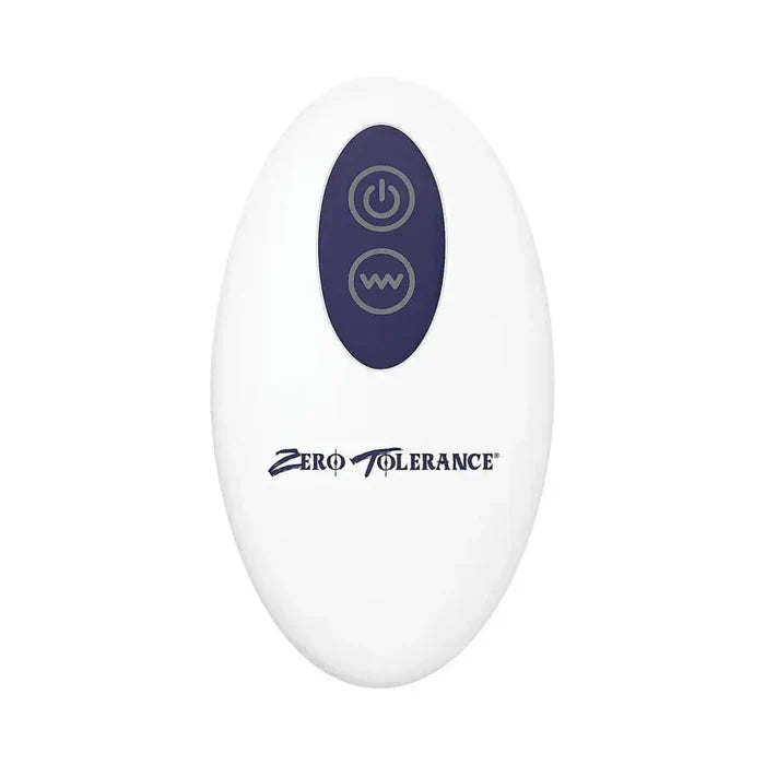 Wicked Twister Remote Vibrating Butt Plug with - Purple