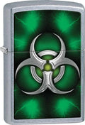 Zippo Lighter: Biohazard - Street Chrome 81169